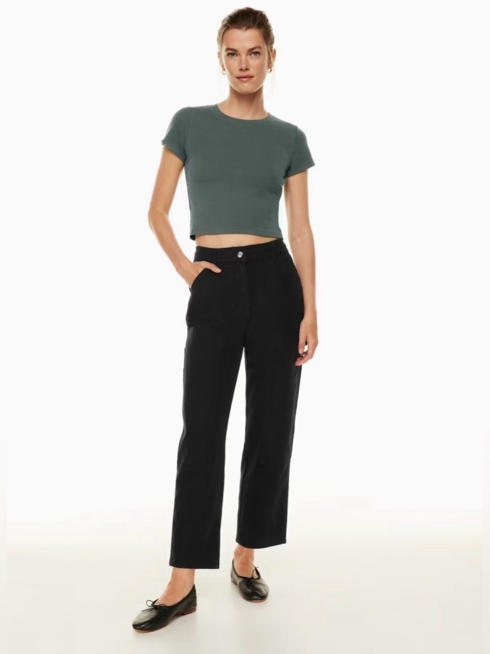 Wilfred Free Aritzia Brennan Carpenter Black Pants Size 2 Utility
